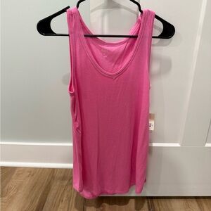 a.n.a Vibrant Pink Tank Top
